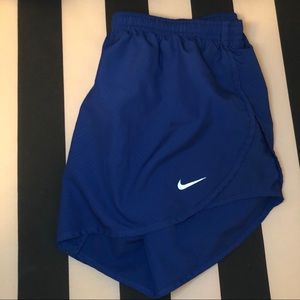 blue Nike Dri Fit Shorts